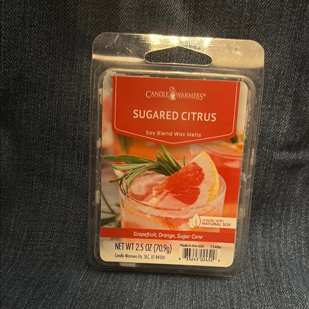Sugared Citrus Wax Melts - Orange